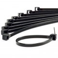 100MM X 2.5MM CABLE TIES BLACK (100)
